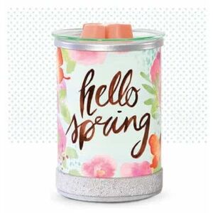 Scentsy Hello Spring Wax Warmer - Floral Design